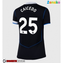 Ženske Nogometnih dresov Chelsea Moises Caicedo #25 Tretji 2025-26 Kratki rokavi